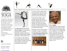 Tablet Screenshot of houstoniyengaryoga.com